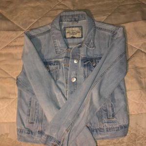Distressed Denim Jacket